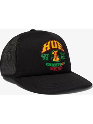 Huf Champion Sound Trucker Erkek Siyah Şapka