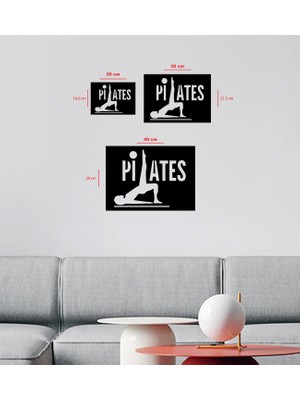 To Design Lab Pilates Temalı Dekoratif Tablo