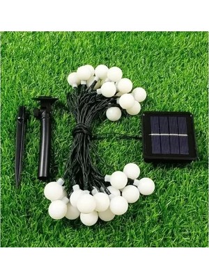 Ronanna Solar 5m 28 LED Top Gün Işığı Siyah Kablolu