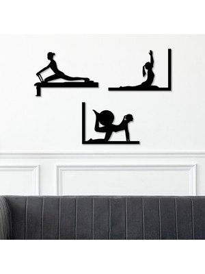 To Design Lab Pilates Temalı Dekoratif Tablo