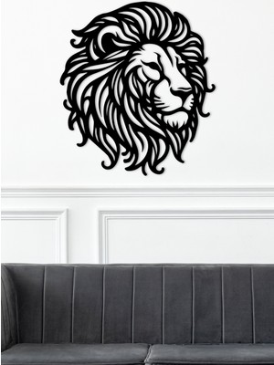 To Design Lab Aslan Tablosu Minimal Dekoratif Tablo