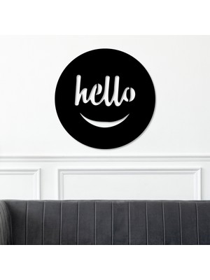 To Design Lab Hello - Merhaba Dekoratif Tablo