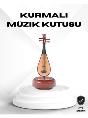 Ronanna Figürlü Müzik Kutusu Zarif Melodili Dekoratif Model