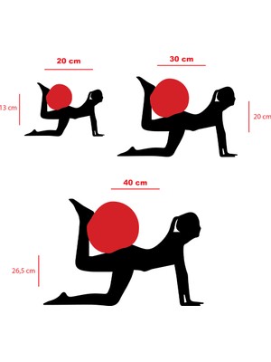 To Design Lab Pilates Temalı Kırmızı - Siyah Dekoratif Tablo