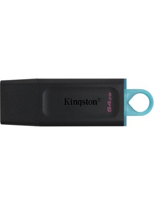TeknoKapsül Kingston DTX-64GB 64GB Usb3.2 Gen 1 Datatraveler Exodia (Black + Teal) Flash