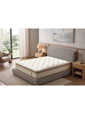 Vivense Pure Pedli Çift Kişilik Yatak, 32 Cm, 160X200