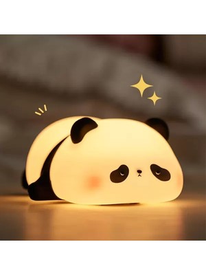 Ronanna Panda Tasarımlı Renk Değiştirebilen Dokunmatik Gece Lambası
