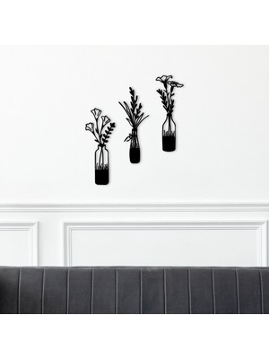 To Design Lab Vazoda Çiçekler Dekoratif Tablo
