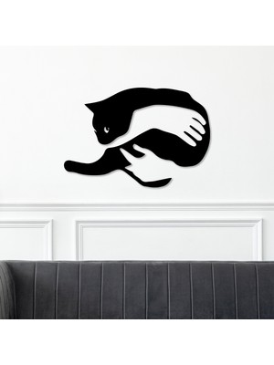To Design Lab Kedi Temalı Dekoratif Tablo