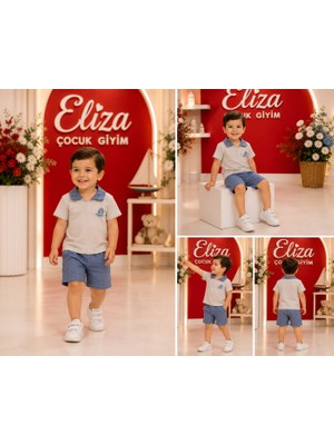 Eliza Çocuk Giyim Erkek Bebek  2li Takım
