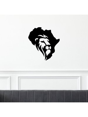 To Design Lab Aslan Görünümlü Minimal Dekoratif Tablo T000000033