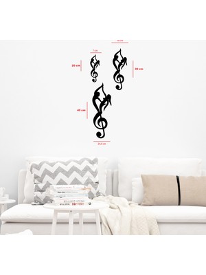 To Design Lab Müzik - Dans - Nota Temalı Dekoratif Tablo