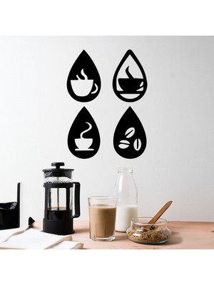 To Design Lab Damlacık Desenli Kahve Temalı Modern Minimalist Tablo T000000023