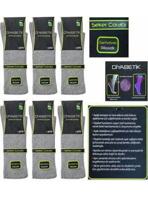 Şirin Erkek Bambu Şeker Çorabı 8100 - 6 Adet