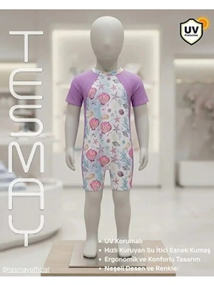 Tesmay Uv Korumalı Çocuk Tulum Mayo 2982