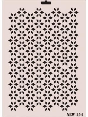 Erdo Ticaret Rich New Seri N-154 Stencil 35X25 cm