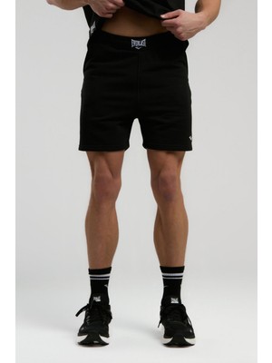 Everlast Ever Classics Regular Siyah Erkek Şort TM0047-167 Pamuklu