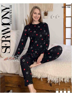Seramony Süper Soft Milan Kumaş Pijama Takımı