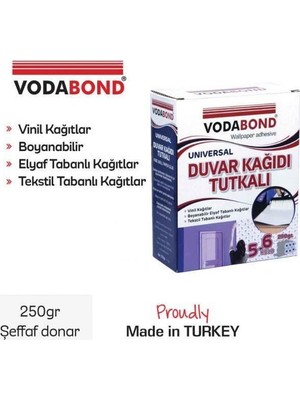 Erdo Ticaret Vodabond 250 gr Duvar Kağıdı Yapıştırıcısı