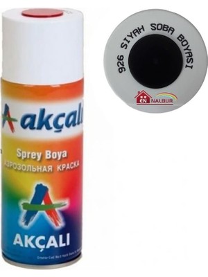 Erdo Ticaret Akçalı Sprey Boya 400 ml 926 Siyah Soba Boyası