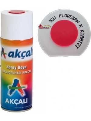 Erdo Ticaret Akçalı Sprey Boya 400 ml 521 Florasan Koyu Kırmızı
