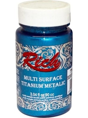Erdo Ticaret Rich Multi Surface Titanium 2566 Bodrum Mavi Metalik 90 cc