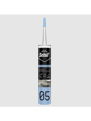 Erdo Ticaret Selsil 05 Mutfak Duşakabin Silikonu Beyaz 280 ml