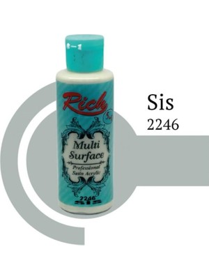 Erdo Ticaret Rich Multi Surface 2246 Sis Akrilik Boya 120 cc