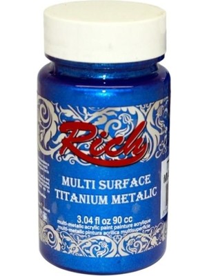 Erdo Ticaret Rich Multi Surface Titanium 2562 Mavi Metalik 90 cc