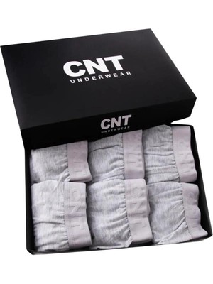 Cnt Erkek Boxer Likralı 6'lı Premium Paket