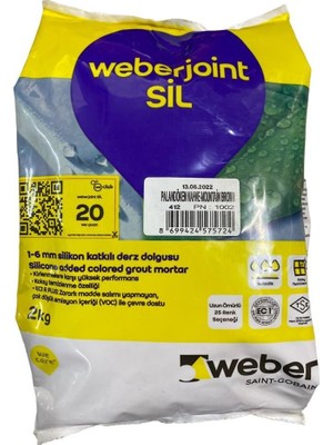 Erdo Ticaret Weber Joint Sil 412 Palandöken Kahve Derz Dolgu 2 kg