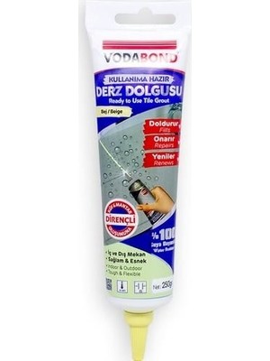 Erdo Ticaret Vodabond Kullanıma Hazır Derz Dolgusu 400 gr Beyaz