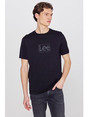 Lee %100 Pamuk Regular Fit Normal Kesim Logo Detaylı Tişört