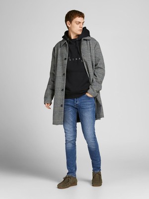 Jack & Jones 12184473_Jjiglenn Joriginal Mf 031 Düşük Bel Skinny Fit Düz Erkek Denim Pantolon