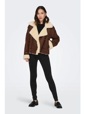 Only 15293012 Onlylva Faux Suede Bonded Jacket cc Otw Kadın Içi Kürklü Mont