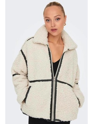 Onlparıs Teddy Jacket Lıfe Otw cc Beyaz 15322440