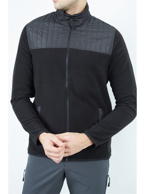 Alpinist  Erkek Outdoor Polar Ceket 600507-ZETA-POLAR-MONT-SIYAH Siyah