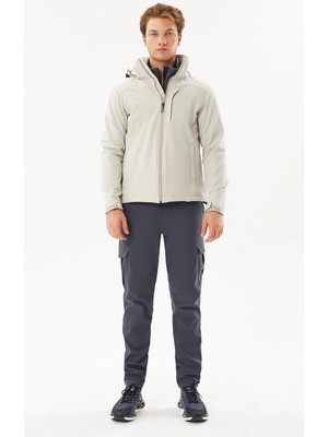 Exuma 2411156-BEİ Erkek Softshell Ceket