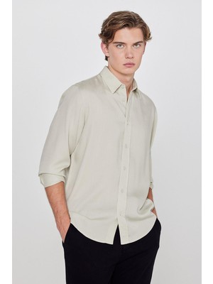Lee Tencel Regular Fit Erkek Gömlek L2610084299