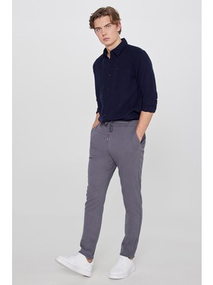 Lee Gri Erkek Regular Fit Chino Pantolon L2610072035 Gri Chino Pantolon