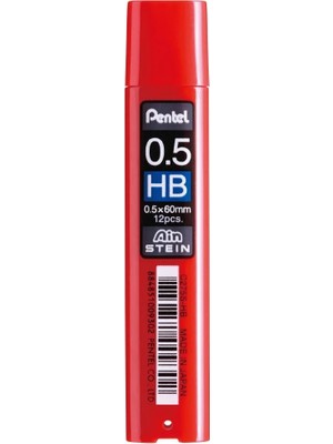 Pentel Ain Stein 0.5 mm HB 12 Adet Kalem Ucu