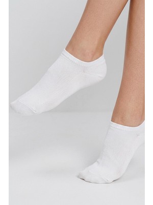 Rays Beyaz 3'lü Sneaker Çorap 1022