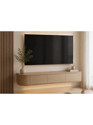 Vivense Vukka Mdf Kaplama Tv Sehpası, 180 cm