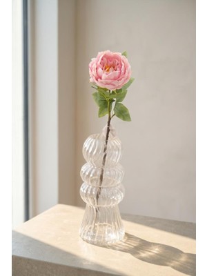 Acar Pembe Şakayık Tek Dal Yapay Çiçek 61CM