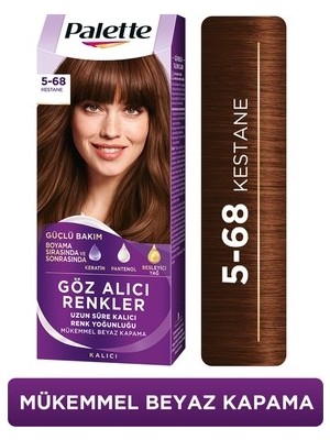TeknoKapsül Palette Saç Boyası 5-68 Kestane Saç