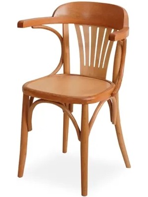 Vivense Beren Kollu Natural Ahşap Sandalye