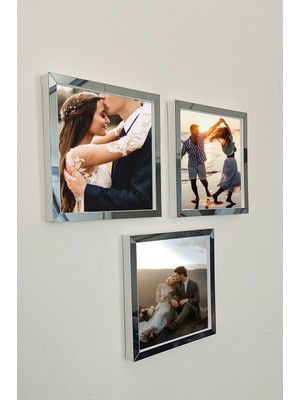 Empressco Yapışkanlı 20X20 cm Tam Fotoğraflı Sök Tak Çerçeve Seti