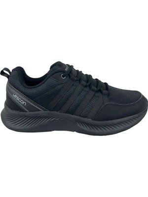Lescon Legend-6 Easystep Siyah Erkek  Günlük Koşu Yürüyüş Spor Ayakkabısı
