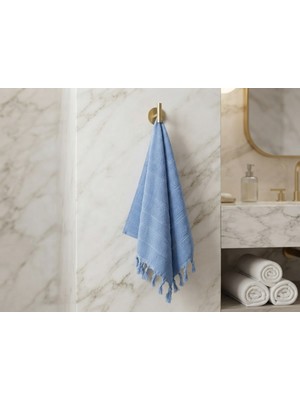 Ludia Ludıa %100 Pamuklu Premium El ve Yüz Havlusu - 43X106 cm - Yumuşak Dokulu & Yüksek Emici