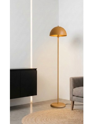 Avizade Loft Modern Eskitme Renk Metal Lambader | Ayaklı Dekoratif Salon Lambası | Yatak Odası | Oturma Odası